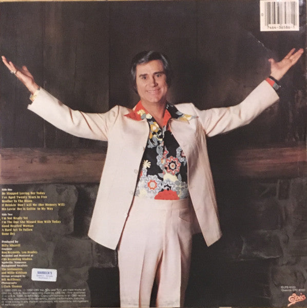 George Jones – I Am What I Am LP vinyl record, image 2 of 4