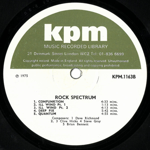 Various – Rock Spectrum LP vinyl record, image 4 of 4