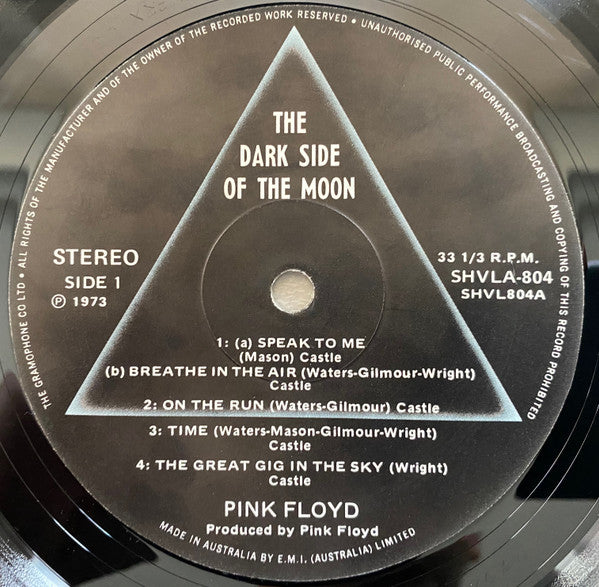Pink Floyd – The Dark Side Of The Moon LP vinyl record, image 3 of 8