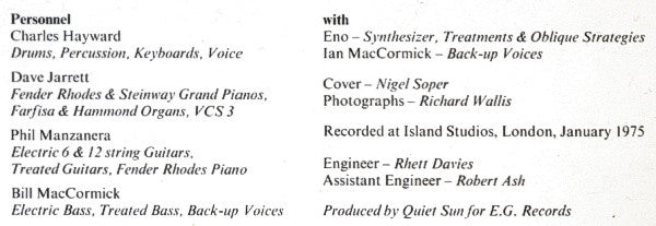 Quiet Sun – Mainstream LP vinyl record, image 7 of 9