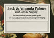 Jack Palmer, Amanda Palmer – You Got Me Singing LP vinyl record, image 6 of 6