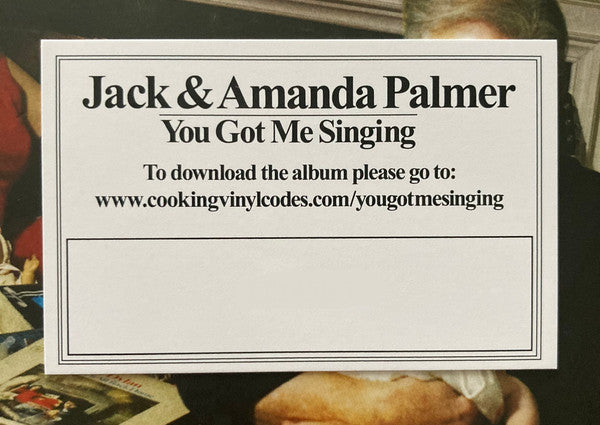 Jack Palmer, Amanda Palmer – You Got Me Singing LP vinyl record, image 6 of 6