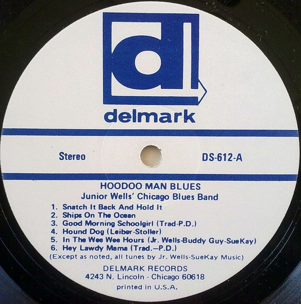 Junior Wells' Chicago Blues Band, Buddy Guy – Hoodoo Man Blues LP vinyl record, image 3 of 7