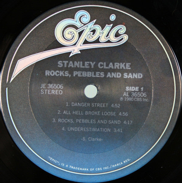 Stanley Clarke – Rocks, Pebbles And Sand LP vinyl record, image 4 of 6