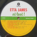 Etta James – At Last! LP vinyl record, image 3 of 4
