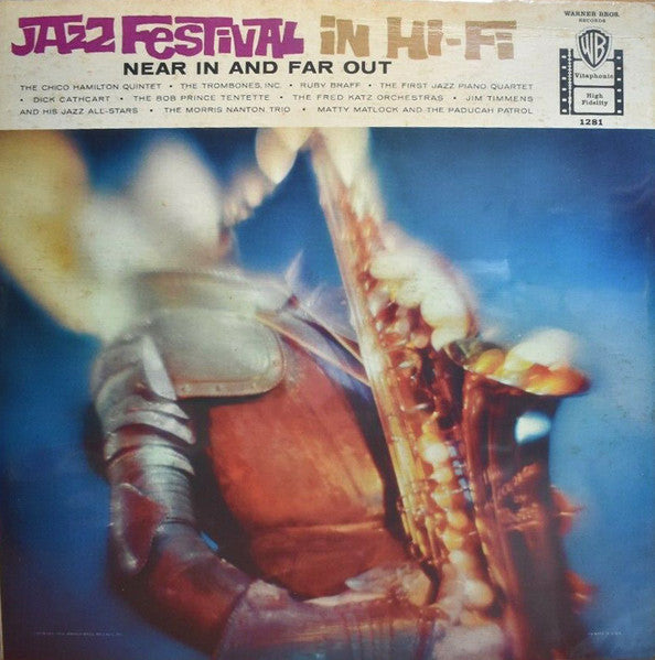 Various – Jazz Festival In Hi-Fi: Near In And Far Out LP vinyl record, image 1 of 2