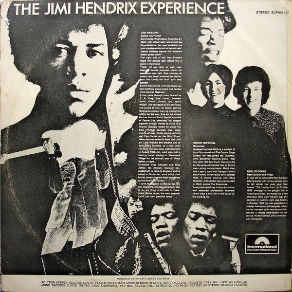 The Jimi Hendrix Experience – Are You Experienced LP vinyl record, image 2 of 6
