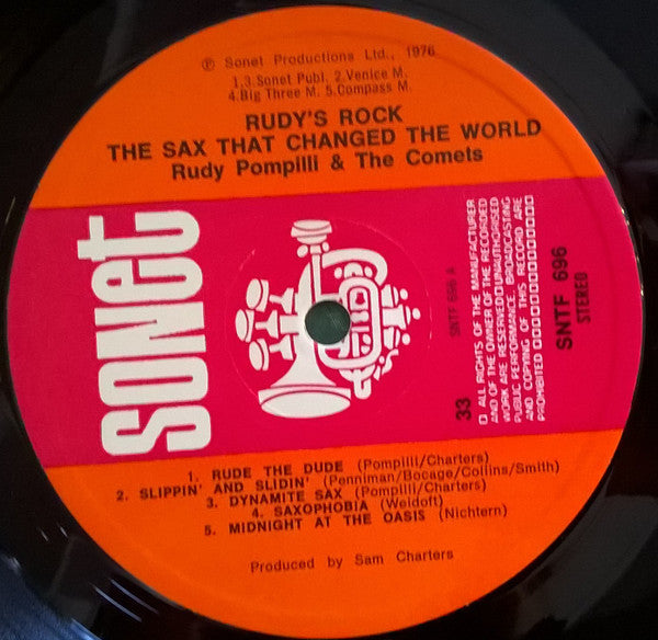 Rudy Pompilli, Bill Haley And His Comets – The Sax That Changed The World LP vinyl record, image 3 of 4