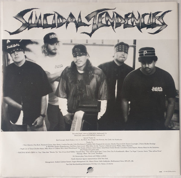 Suicidal Tendencies – How Will I Laugh Tomorrow, When I Can't Even Smile Today LP vinyl record, image 5 of 6