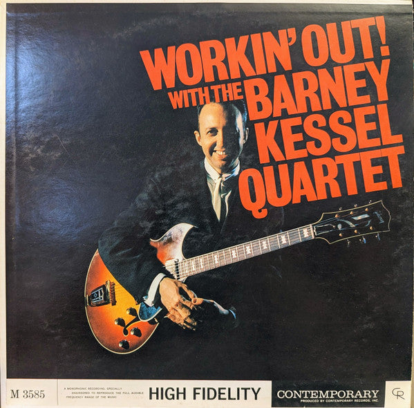 The Barney Kessel Quartet – Workin' Out LP vinyl record, image 1 of 3
