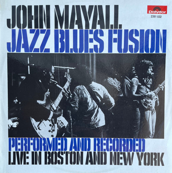 John Mayall – Jazz Blues Fusion LP vinyl record, image 2 of 5