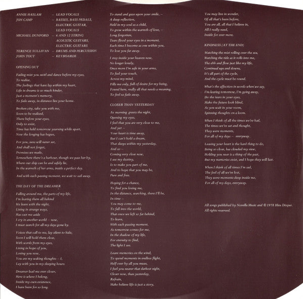 Renaissance – A Song For All Seasons LP vinyl record, image 5 of 7