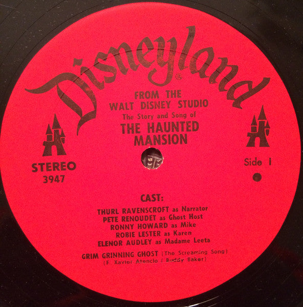 Various – The Story And Song From The Haunted Mansion LP vinyl record, image 3 of 4