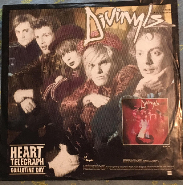 Divinyls – Heart Telegraph 12" vinyl record, image 2 of 4
