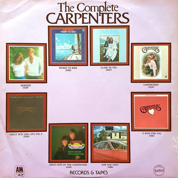 Carpenters – Great Hits Of The Carpenters Vol II 1969-1973 LP vinyl record, image 7 of 7