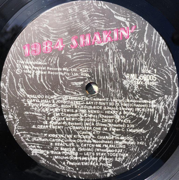 Various – 1984 Shakin' LP vinyl record, image 3 of 6