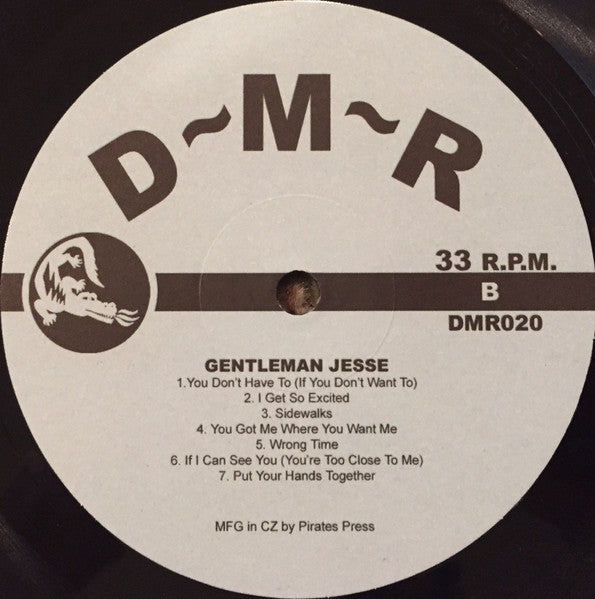 Gentleman Jesse & His Men – Gentleman Jesse & His Men LP vinyl record, image 4 of 4