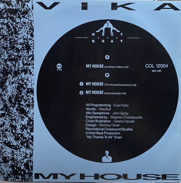 Vika Bull – My House 12" vinyl record, image 2 of 5