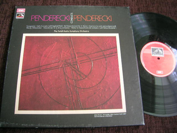 Krzysztof Penderecki, Wielka Orkiestra Symfoniczna Polskiego Radia I Telewizji – Penderecki Conducts Penderecki (2xLP) LP vinyl record, image 4 of 4