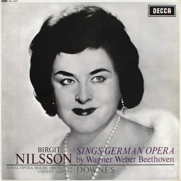 Birgit Nilsson, Edward Downes, Orchestra Of The Royal Opera House, Covent Garden – Birgit Nilsson Sings German Opera LP vinyl record, image 1 of 8