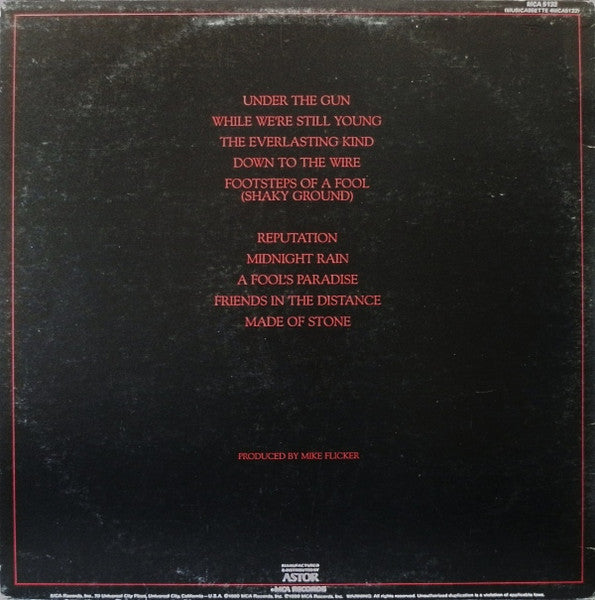 Poco – Under The Gun LP vinyl record, image 2 of 3
