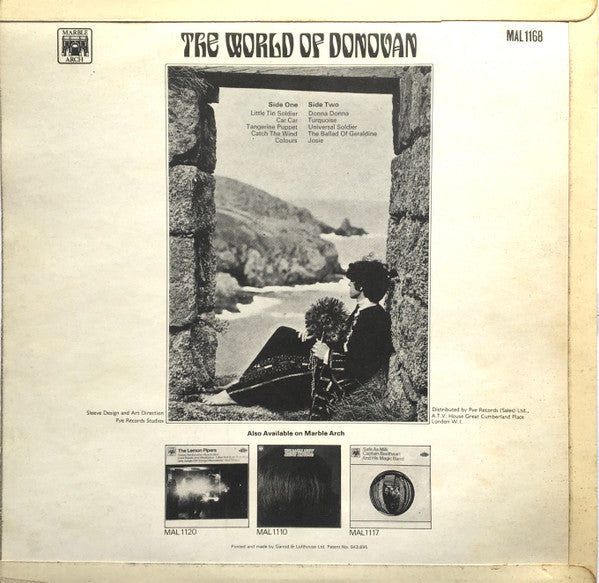 Donovan – The World Of Donovan LP vinyl record, image 2 of 4