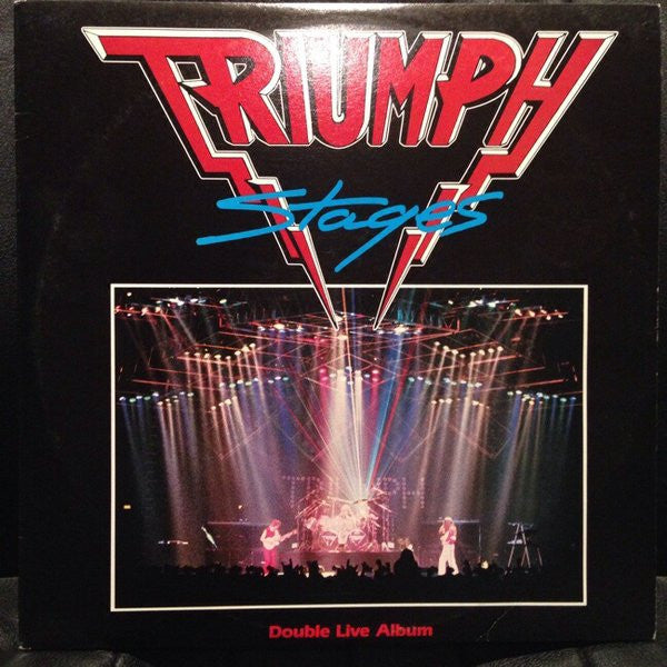 Triumph – Stages (2xLP) LP vinyl record, image 1 of 8