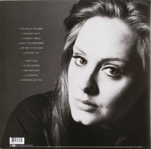 Adele – 21 LP vinyl record, image 2 of 10