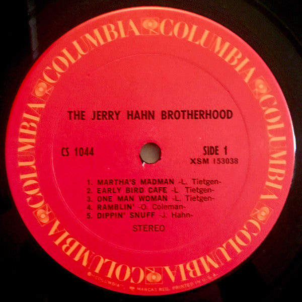 The Jerry Hahn Brotherhood – The Jerry Hahn Brotherhood LP vinyl record, image 3 of 5