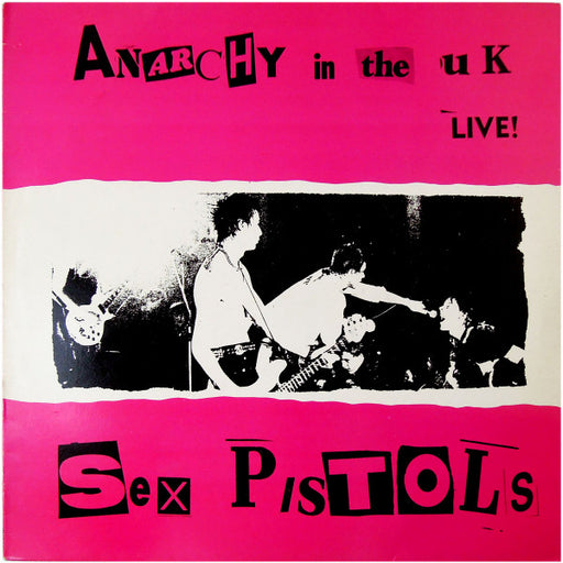 Sex Pistols – Anarchy In The UK - Live LP vinyl record, image 1 of 7