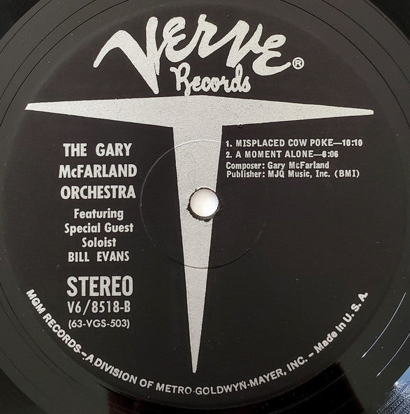 The Gary McFarland Orchestra, Bill Evans – The Gary McFarland Orchestra LP vinyl record, image 6 of 6
