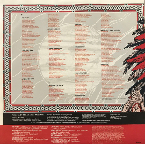 Tom Petty – Full Moon Fever LP vinyl record, image 4 of 6