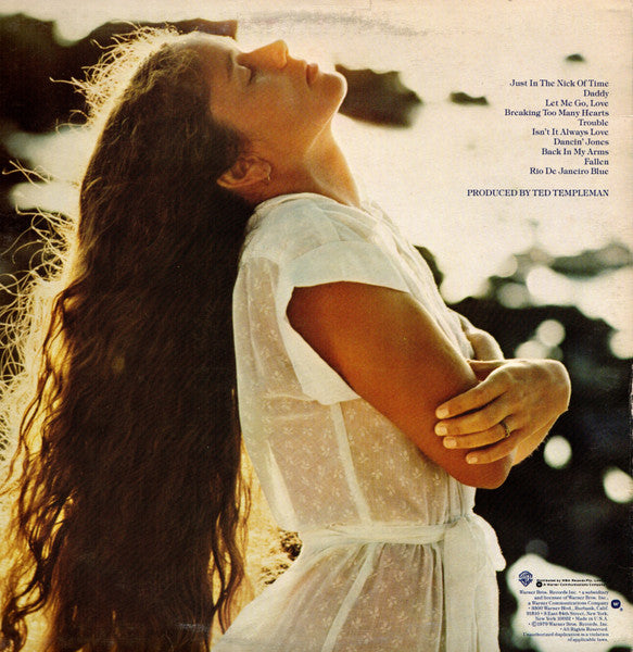 Nicolette Larson – In The Nick Of Time LP vinyl record, image 2 of 6