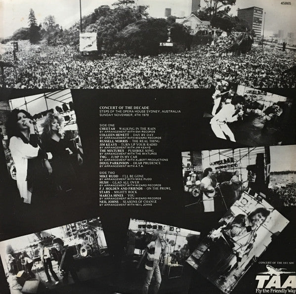 Various – The Concert Of The Decade (2xLP) LP vinyl record, image 8 of 9