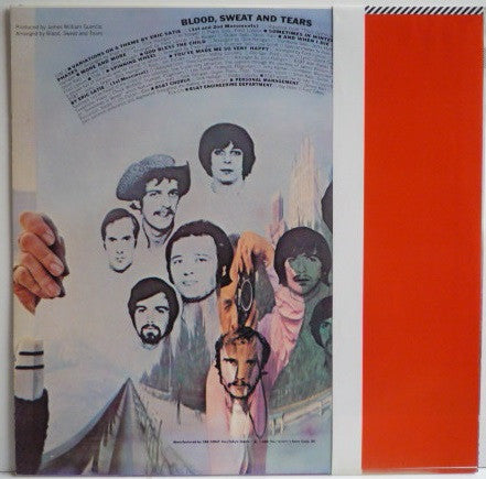 Blood, Sweat And Tears – Blood, Sweat And Tears LP vinyl record, image 2 of 8