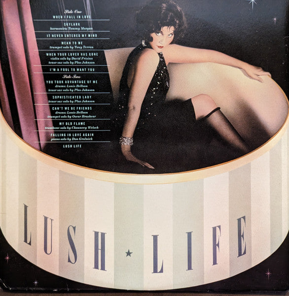 Linda Ronstadt, Nelson Riddle And His Orchestra – Lush Life LP vinyl record, image 5 of 7