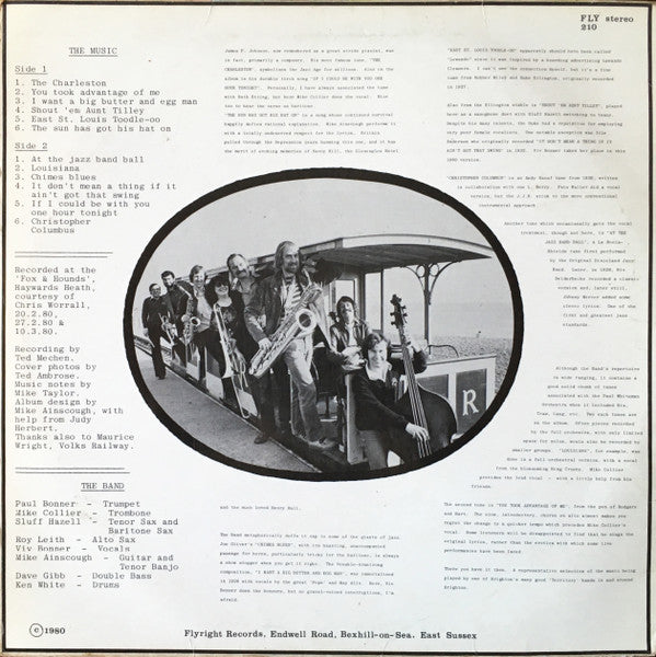 The Jubilee Jazz Band – Making Tracks LP vinyl record, image 2 of 5