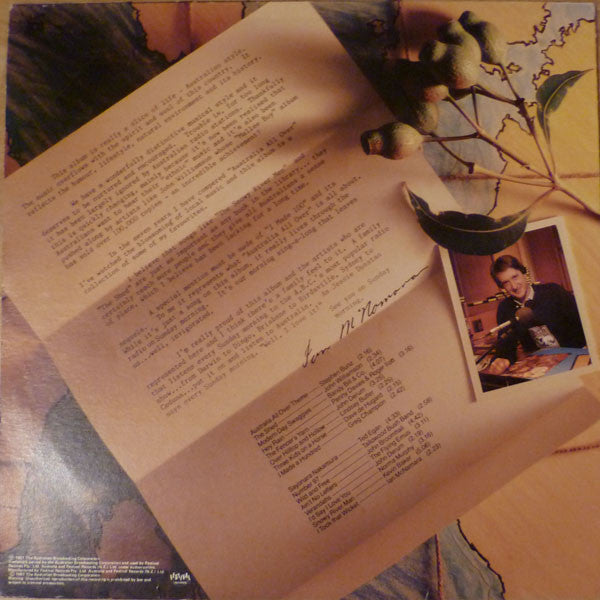 Various, Ian McNamara – Australia All Over LP vinyl record, image 2 of 5