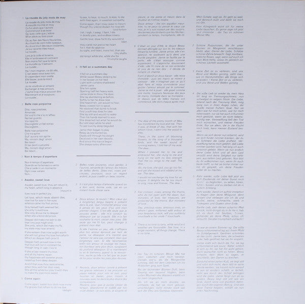 Clemencic Trio – Les Plaisirs De La Renaissance. Danses Et Chansons LP vinyl record, image 4 of 6
