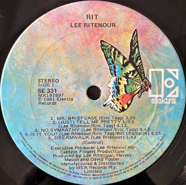 Lee Ritenour – Rit LP vinyl record, image 5 of 6