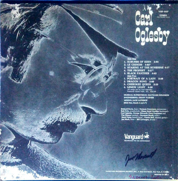 Carl Oglesby – Carl Oglesby LP vinyl record, image 2 of 4
