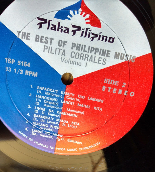 Pilita – The Best Of Philippine Music, Vol. 1 LP vinyl record, image 4 of 5