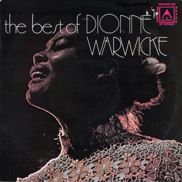 Dionne Warwick – The Best Of Dionne Warwicke LP vinyl record, image 1 of 4