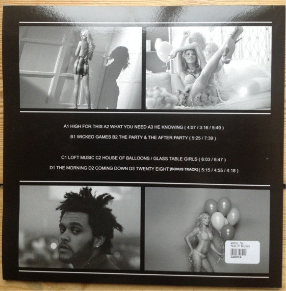 The Weeknd – House Of Balloons (2xLP) LP vinyl record, image 3 of 3