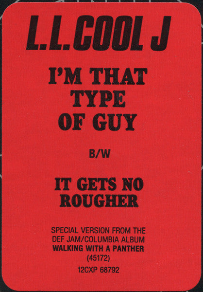 LL Cool J – I'm That Type Of Guy 12" vinyl record, image 5 of 6