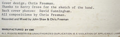 Chris Freeman, John Shaw – Chris Freeman And John Shaw LP vinyl record, image 5 of 6