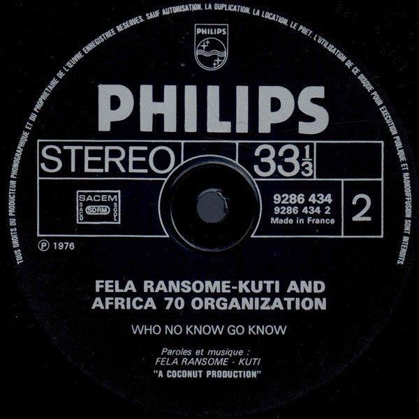 Fela Kuti, Africa 70 – Everything Scatter LP vinyl record, image 4 of 5