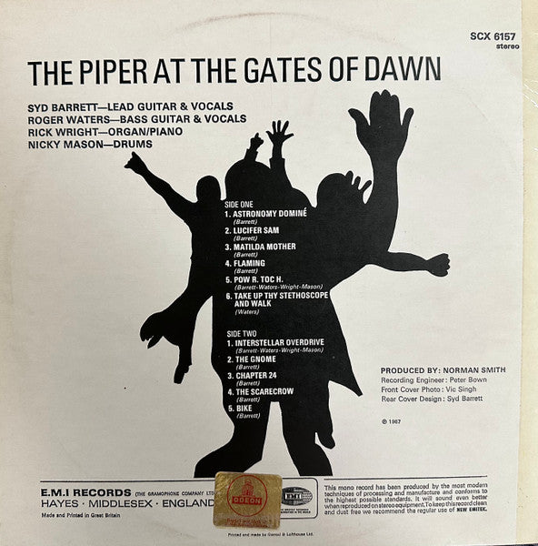 Pink Floyd – The Piper At The Gates Of Dawn LP vinyl record, image 6 of 6