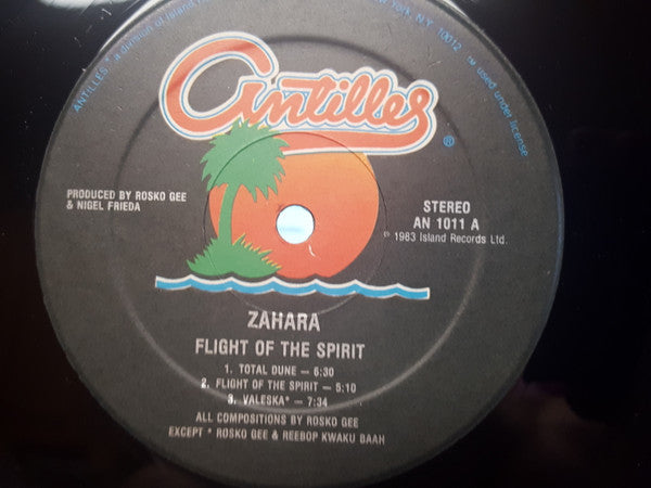 Zahara – Flight Of The Spirit LP vinyl record, image 4 of 6