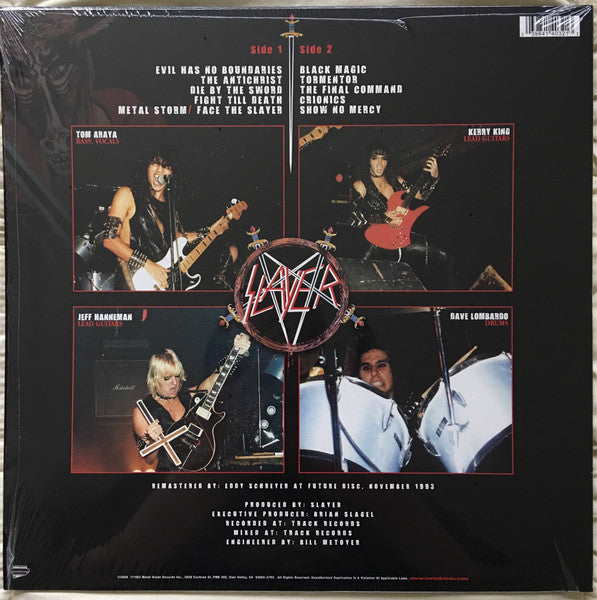 Slayer – Show No Mercy LP vinyl record, image 2 of 10